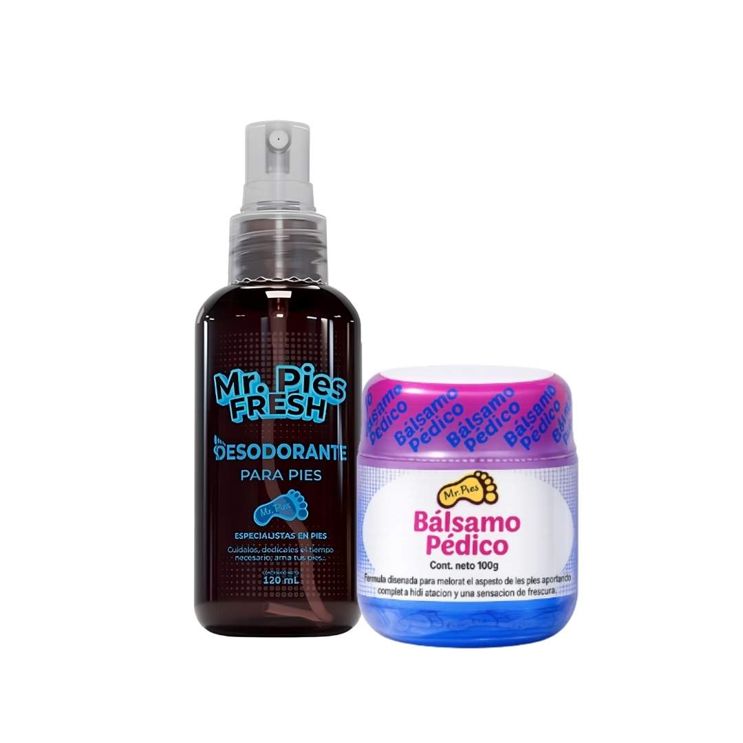 Combo: Bálsamo Pedido 100gr y Mr Pies Fresh 120ml